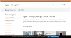 Desktop Screenshot of light-lifestyle.com